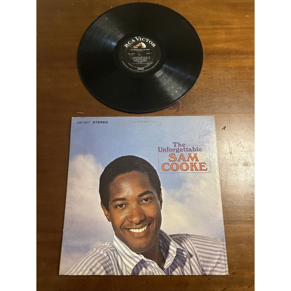 ?? SAM COOKE: The Unforgettable Sam Cooke Record Vinyl Lp - Picture 2 of 3